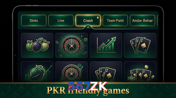 Game list for 567ZK games section