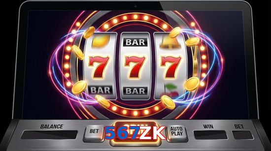 Main screen of 567ZK slots page for PK players